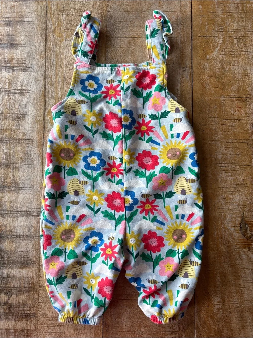 Baby Boden Colorful Baby Girl Romper 3-6m